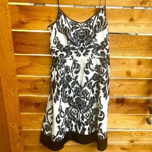 Ann Taylor Vintage floral midi length Party Dress